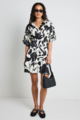 Amond The Brave Dali Kimono Mini Dress