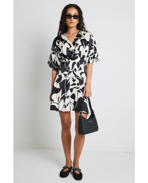 Amond The Brave Dali Kimono Mini Dress